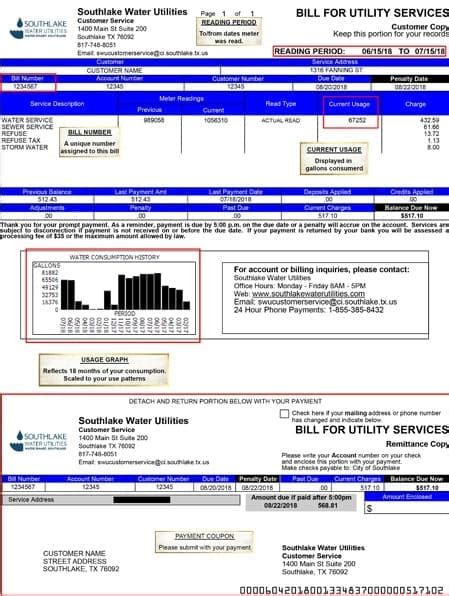 epay southlake|southlake water bill pay.